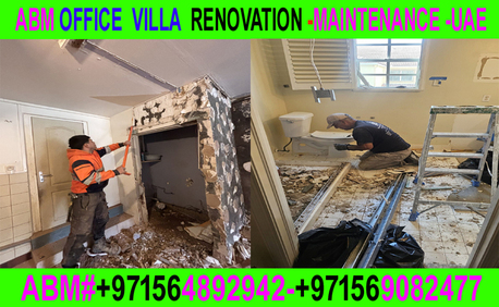 Dubai, Construction, Renovation And Maintenance Repairing Contractor Ajman Sharjah