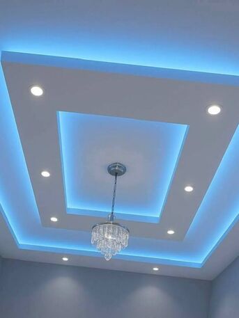 Doha, Interior Design, Dear Sir/Madam, I Work With Skill Staff Interior Gypsum Board Design Ceiling,gypsum Board