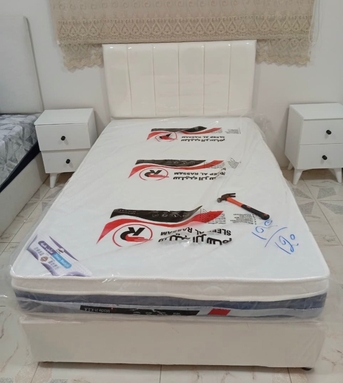Jeddah, Furniture, SAR 2,  All Kinds Of Good Quality Medium Size Bed And 2 Doors Wardrobe Available In Low Price