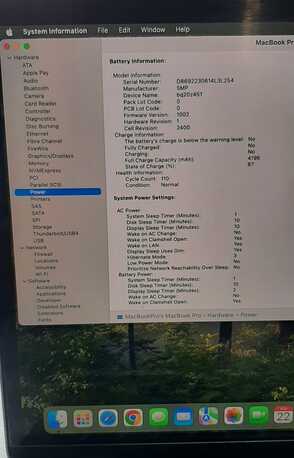 Al Sharafeyah, Computers, SAR 1550,  MacBook Pro 2019 I5 Quad Core 8gb 250gb Good Condition