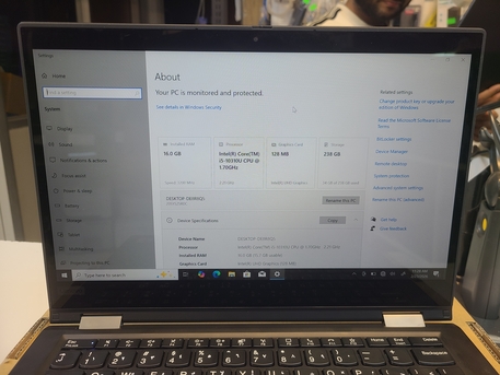 Al Olaya, Computers, SAR 1550,  Lenovo ThinkPad X13 Yoga Gen 1 | Core I5 10th Gen | 16GB RAM | 256GB SSD | IPS Touch 2-in-