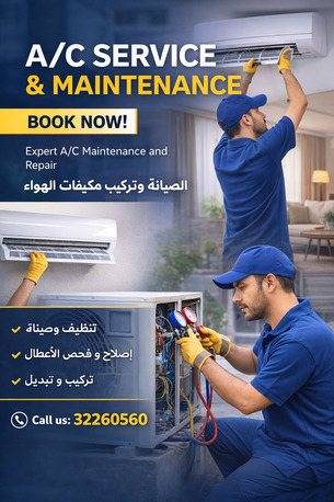 Manama, Air Conditioning, Professional AC Service & Maintenance Reliable AC Repair & Maintenance Service Affordable