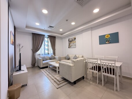 Salmiya, Apartments/Houses, KWD 600/month,  Furnished,  3 BR,  Salmiya - Sea View 3 Bedrooms Furnished Apartment