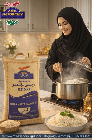 Riyadh, Wholesale Products, AEROPLANE INDIAN BASMATI 1121 RICE