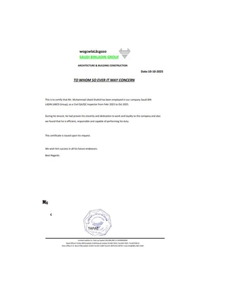 Riyadh, Job Seekers, Civil Inspector QA/QC