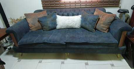 Riyadh, Furniture, SAR 2500,  Luxury Turkish Sofa Set For Sale &ndash; Excellent Condition