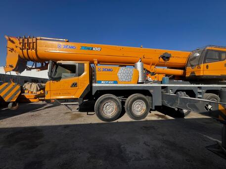 Jubail, Heavy Equipment, Mobile Crane 100 Ton (TUV) Available On Rental Basis