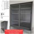 BHD 35,  ✅️ Metal Cabinet With Sliding Door For Sale In Good Condition With Delivery