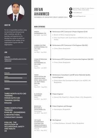 Jubail, Job Seekers, I Am Looking For A Suitable Position As A Civil Engineer And Can Join Immediately