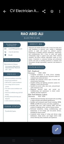 Jubail, Job Seekers, Electrician