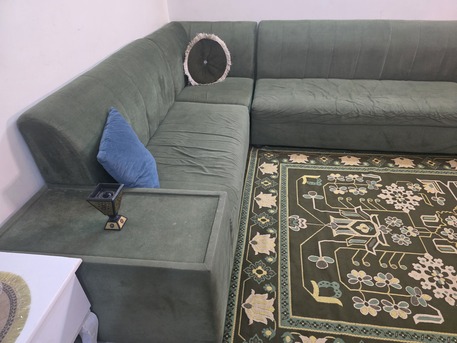 Riyadh, Furniture, SAR 550,  Urgent Sale Sofa 9 Seater Good Condition