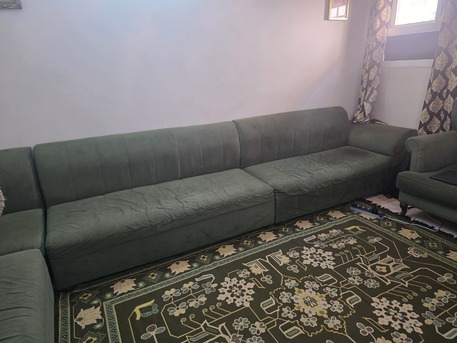 Riyadh, Furniture, SAR 550,  Urgent Sale Sofa 9 Seater Good Condition