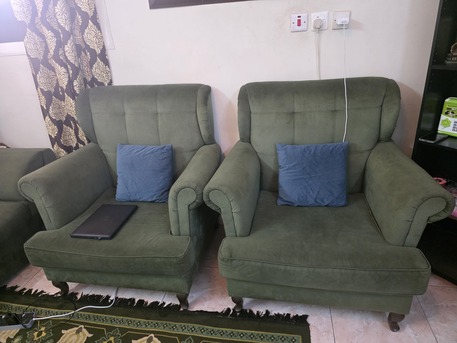 Riyadh, Furniture, SAR 550,  Urgent Sale Sofa 9 Seater Good Condition
