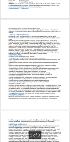 Jubail, Job Seekers, MEP Draftsman