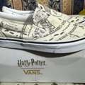 SAR 150,  Vans X Harry Potter Classic Slip-On &ldquo;Marauder&rsquo;s Map&rdquo;