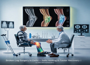 Mumbai, Health, Expert Broken Leg Surgery For Faster Recovery