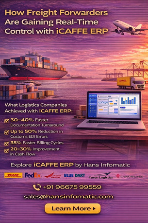 New Delhi, Logistics, Logistics ERP Software To Automate Operations, Reduce Errors & Boost Profitability