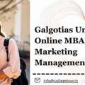 Galgotias University Online MBA In Marketing Management