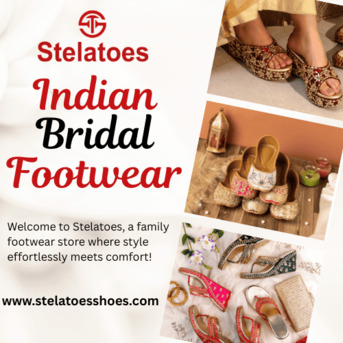 New Delhi, Clothing & Accessories, Buy Indian Bridal Footwear Online | Stelatoes