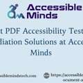 Expert PDF Accessibility Testing & Remediation Solutions At Accessible Minds