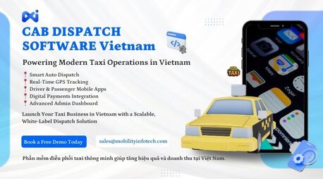 Ho Chi Minh City, Software, VND 1000000,  Cab Dispatch Software - Vietnam