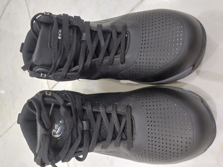 Dhahrat Laban, Clothing & Accessories, SAR 120,  Road Mate Black Safety Shoes - Steel Toe - Size 40 - One Time Use (Like New)