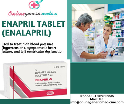 New York, Health, Buy Enapril Tablet (Enalapril) | Vasotec | Enalapril Maleate For High Blood Pressure & Hea