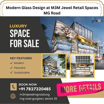 Gurgaon, Offices, Long-Term Growth Opportunities In M3M Jewel Commercial Project Gurgaon