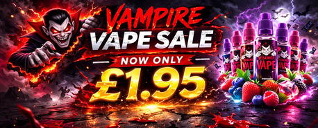 London, Marketing, Vampire Vape E-Liquid Sale