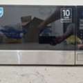 SAR 225,  Samsung Microwave Oven - 32 Liters - Stainless Steel - Good Working Condition
