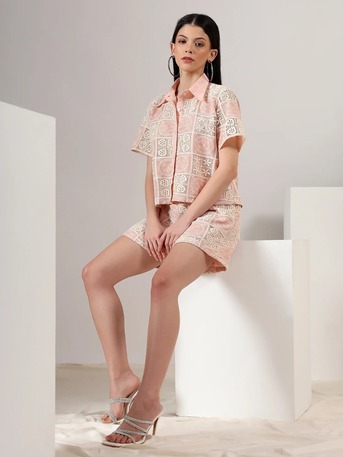 New Delhi, Clothing & Accessories, INR 6999,  Stylish Cutwork Co ORD Set & White Cutwork Co ORD Designs