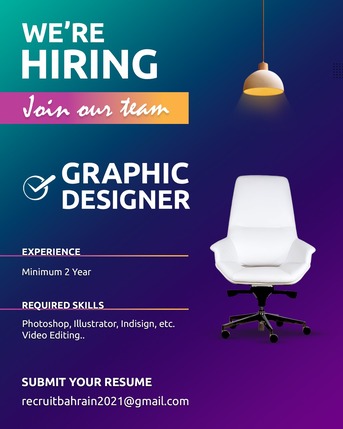 Manama, Jobs, Creative Graphic / Web Designer