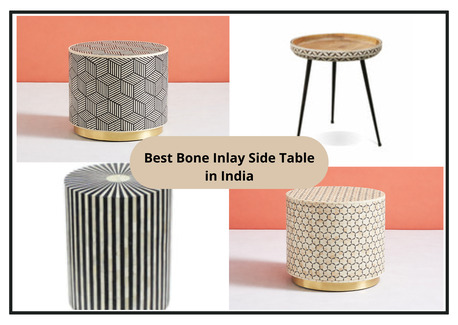 Mumbai, Interior Design, How Elephanta Crafts Luxury Bone Inlay Side Tables In India