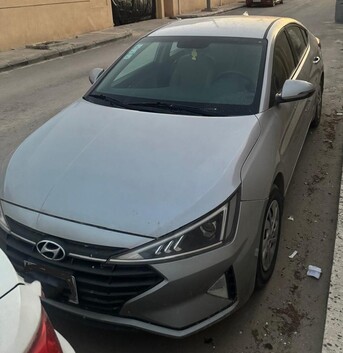 Dammam, Vehicles, Cars & Trucks , SAR 49500,  Hyundai Elantra,  2021,  Automatic,  139000 KM,   SILVER (Model 2020) ODO METER 139k