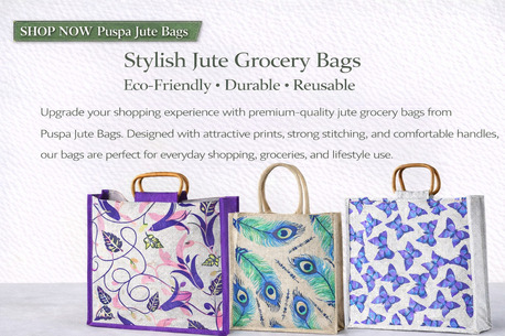 Kolkata, Clothing & Accessories, INR 100,  Durable Jute Grocery Bags For Everyday Shopping