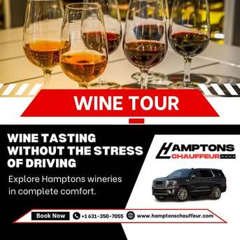 New York, Travel, Private Hamptons Winery Tour Car Service Near You