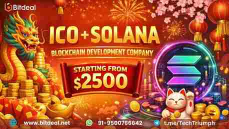 Beijing, Business, Celebrate Growth This Lunar New Year With ICO & Solana Blockchain Development &ndash; From $2500