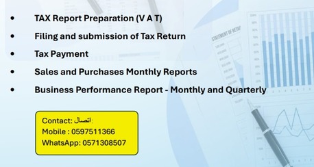 Jeddah, Tax Preparation, Accounting / VAT Reporting / VAT Payment / المحاسبة / إعداد التقارير الضريبية / &