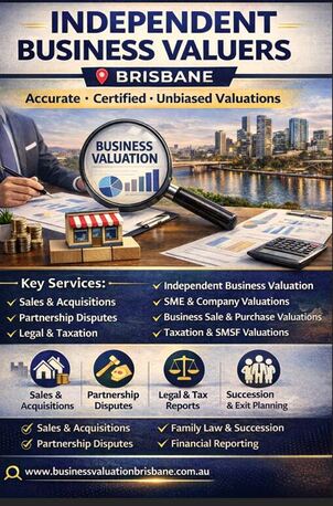 Brisbane, Real Estate, Independent Business Valuers In Brisbane | Accurate & Certified Valuations