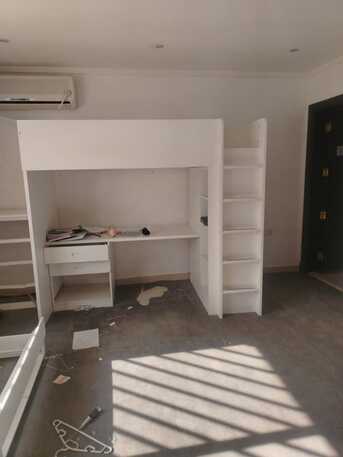 Riyadh, Household Items, SAR 450,  Wood Almaree And L Type Sofa