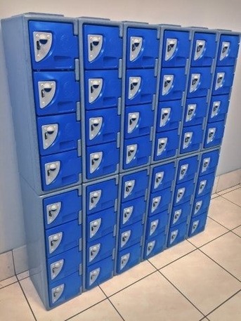 New York, Furniture, Practical Lockers For Workers In Busy Industrial Settings