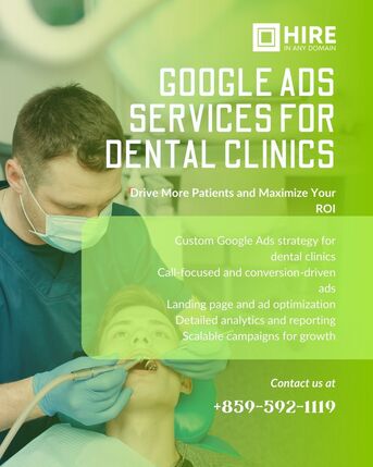 Toronto, Medical, Google Ads Services For Dental Clinics