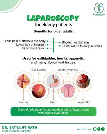 Mumbai, Health, Safe Laparoscopy For Seniors | Dr. Satyajit Rath, Bhubaneswar