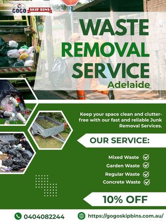 Sydney, Cleaning, Heavy Waste Skip Bin Hire In Adelaide | GoGo Skip Bins