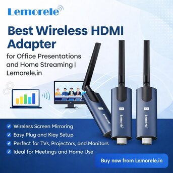 Bangalore, Electronics, Best Wireless HDMI Adapter For Office Presentations And Home Streaming | Lemorele.in