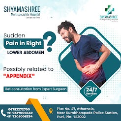 Mumbai, Health, Pain In The Right Lower Abdomen? | Best Gastroenterologist In Puri | Shyamshree Hospital.