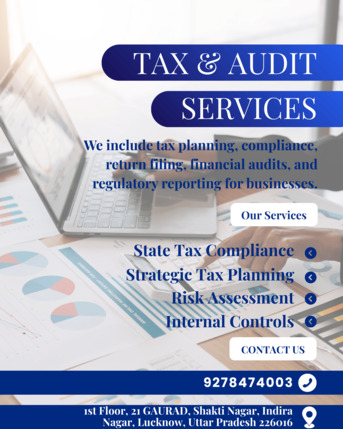 Lucknow, Accounting, Professional Tax & Audit Services For SMEs