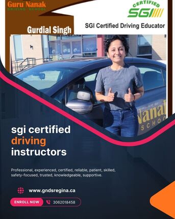 Toronto, Lessons Offered, Why Trust SGI Certified Driving Instructors At Guru Nanak Driving School?