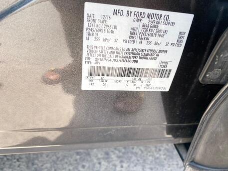 Al Seef, Vehicles, Cars & Trucks , BHD 4650,  Ford Edge - SEL AWD,  2017,  Automatic,  107 KM,  Ford Edge , Grey Color In Excellent Condition