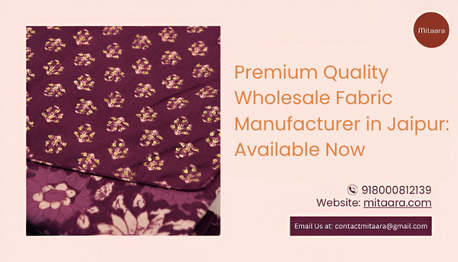 Jaipur, Clothing & Accessories, Premium Quality Wholesale Fabric Manufacturer In Jaipur:  Available Now